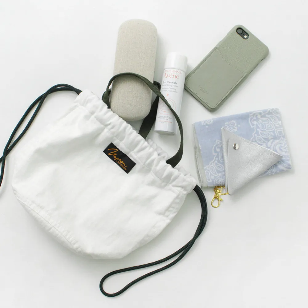 NAPRON Tote Bags^/ 8oz Denim Patient Bag Small 5L white