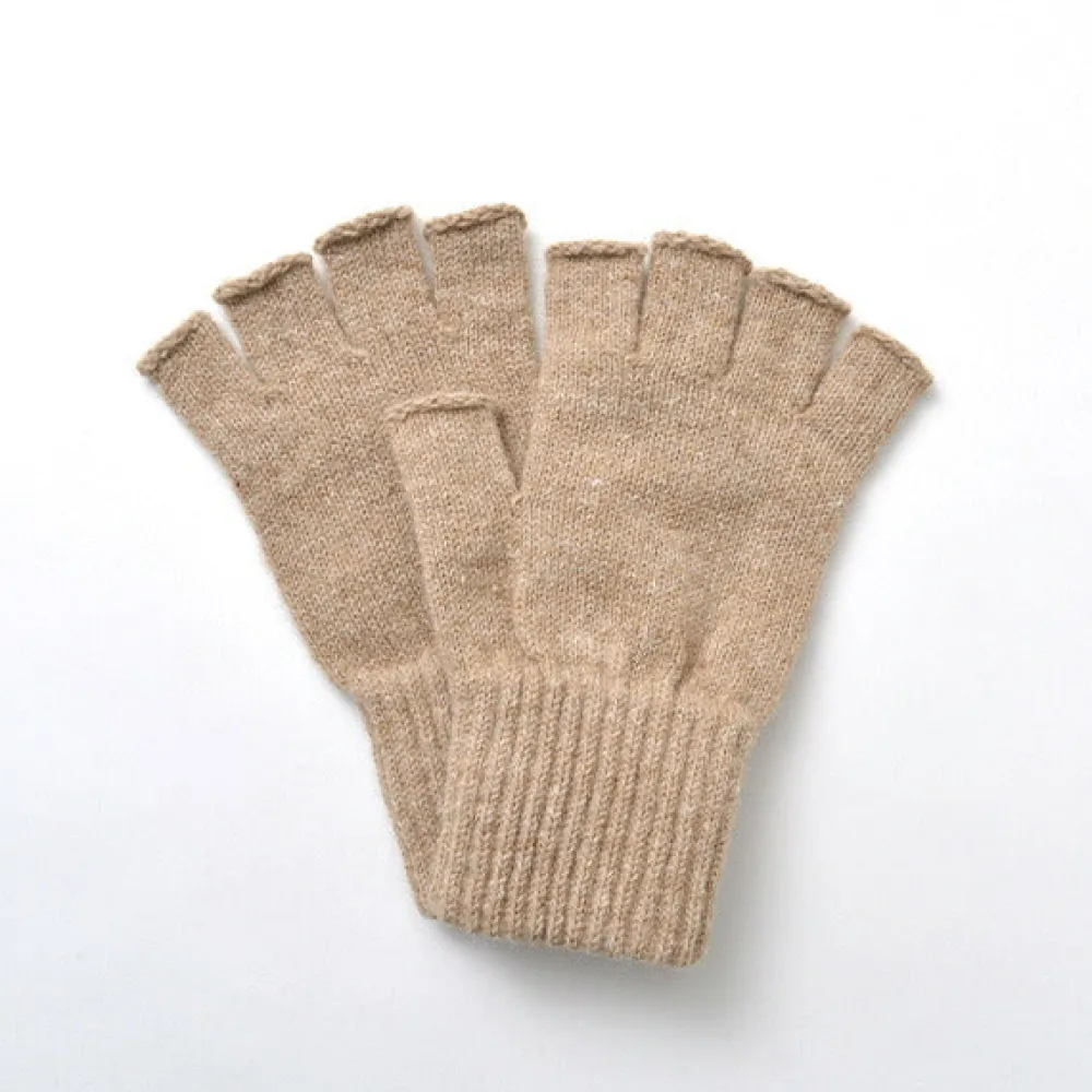 NEAFP Gloves^/ Alpaca fingerless knitted glove