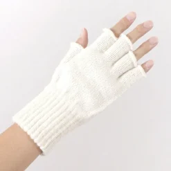 NEAFP Gloves^/ Alpaca fingerless knitted glove