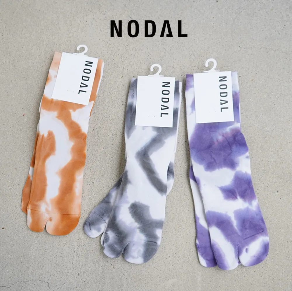 NODAL Socks^/ High Gauge Tie Dye Nylon Socks