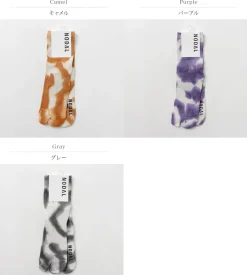 NODAL Socks^/ High Gauge Tie Dye Nylon Socks
