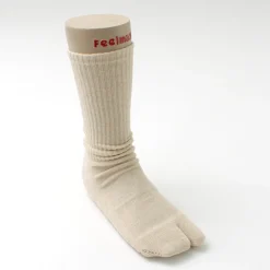 NODAL Socks^/ Organic Cotton 3 Pack Crew Socks natural