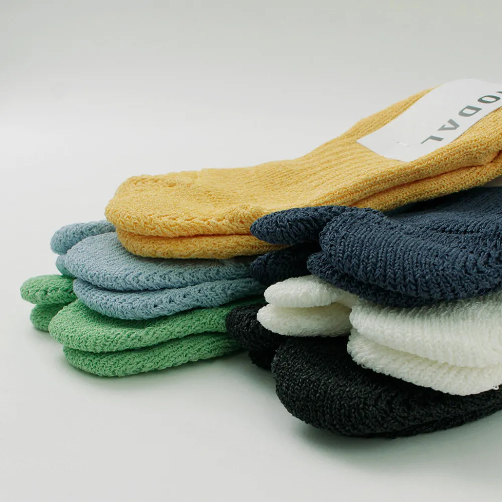 NODAL Socks^/ Paper Yarn Ankle Pile Socks