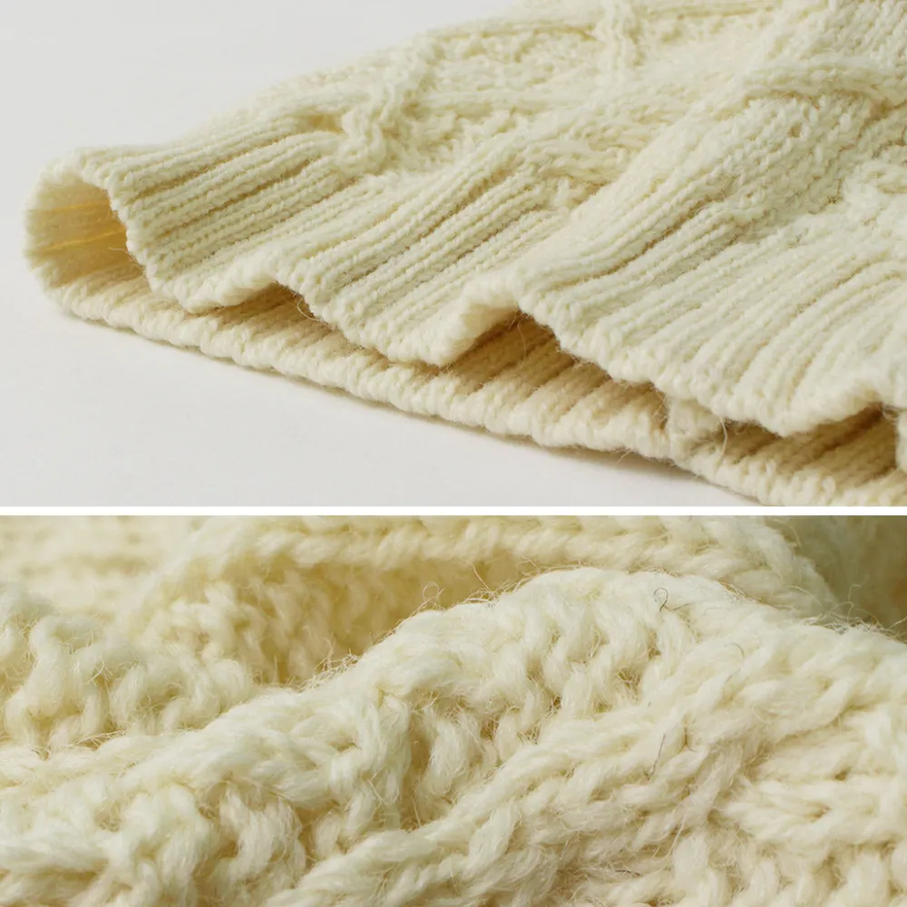 OLD DERBY KNITWEAR Sweatshirts^/ Cable Turtle Slipover