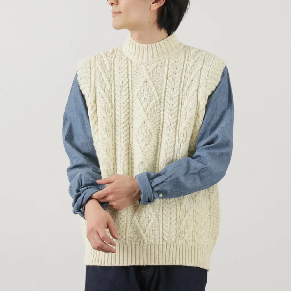 OLD DERBY KNITWEAR Sweatshirts^/ Cable Turtle Slipover