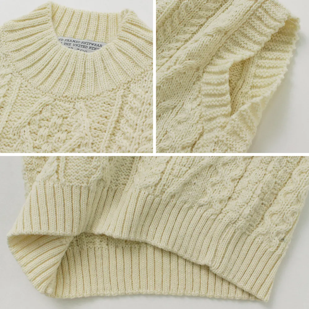 OLD DERBY KNITWEAR Sweatshirts^/ Cable Turtle Slipover