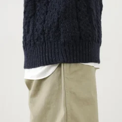 OLD DERBY KNITWEAR Sweatshirts^/ Cable Turtle Slipover