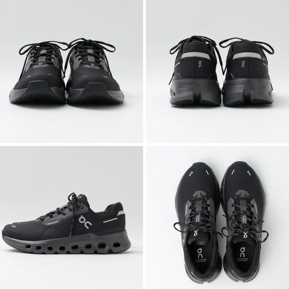 ON Sneakers^/ Cloud Runner 2 Water Proof black