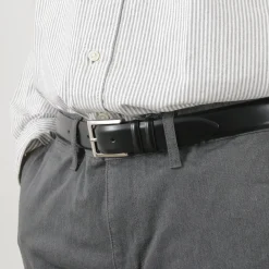 ORCIANI Belts^/ Calf Classic Leather Belt black