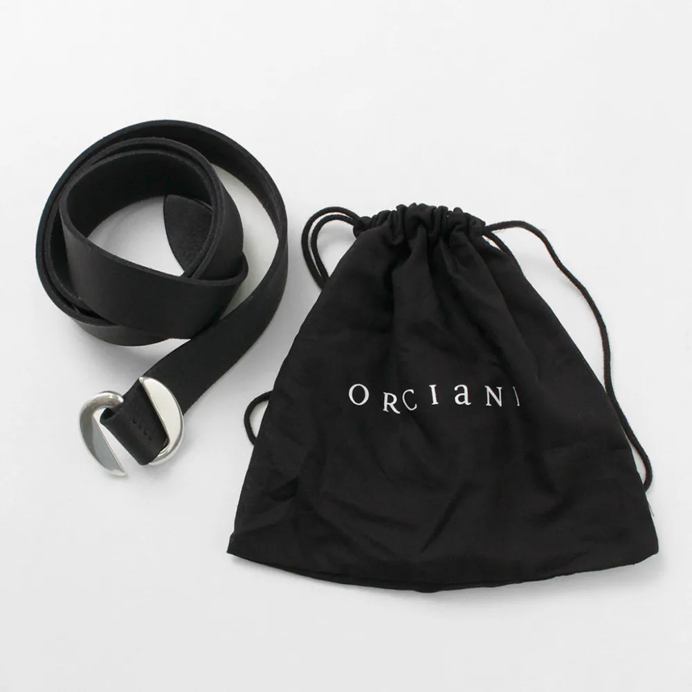 ORCIANI Belts^/ Hunting Double Suede and Leather Belt S-Buckle