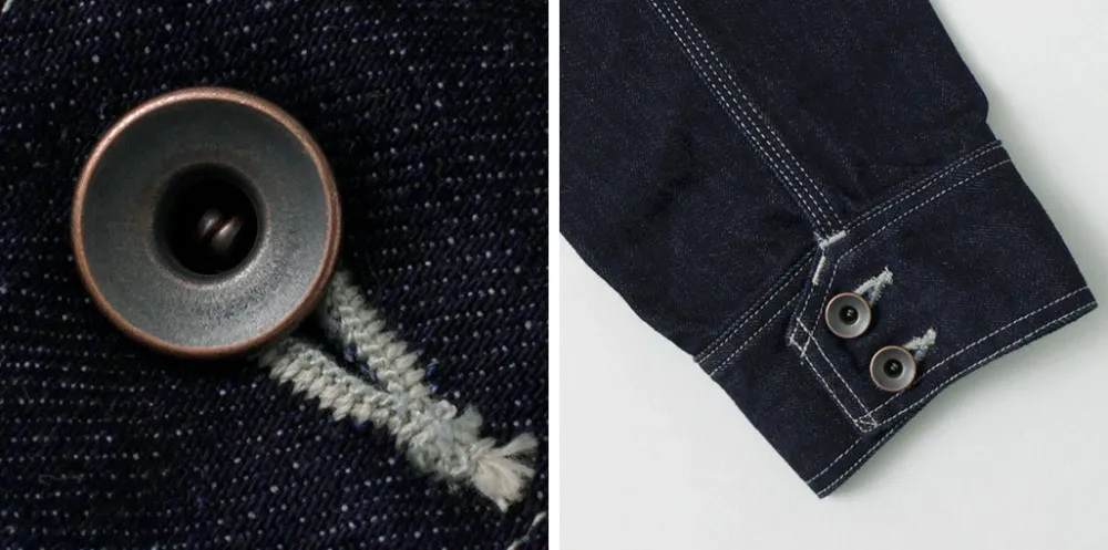 ORDINARY FITS Jackets^/ Denim coverall jacket one-wash dark-indigo
