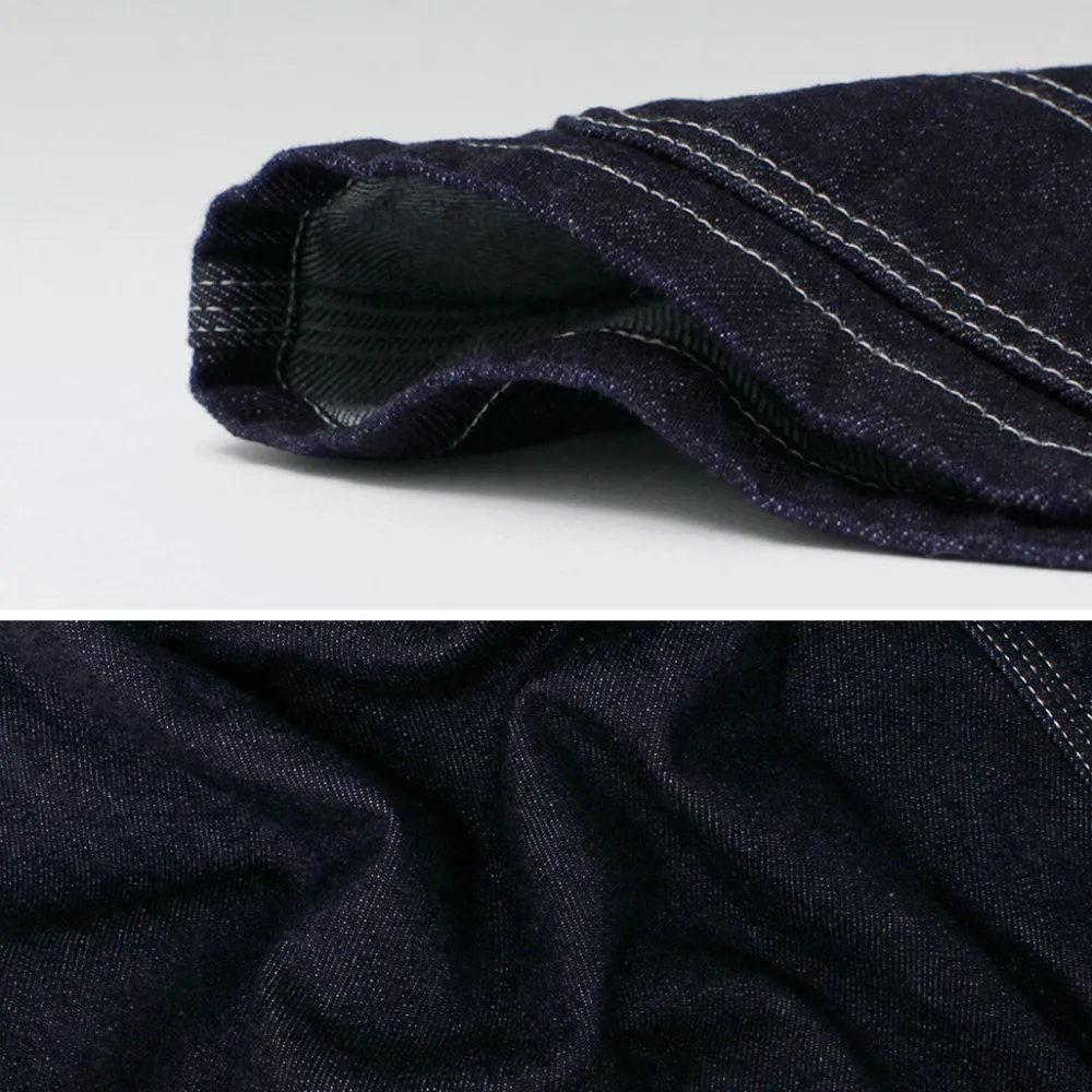 ORDINARY FITS Jackets^/ Denim coverall jacket one-wash dark-indigo