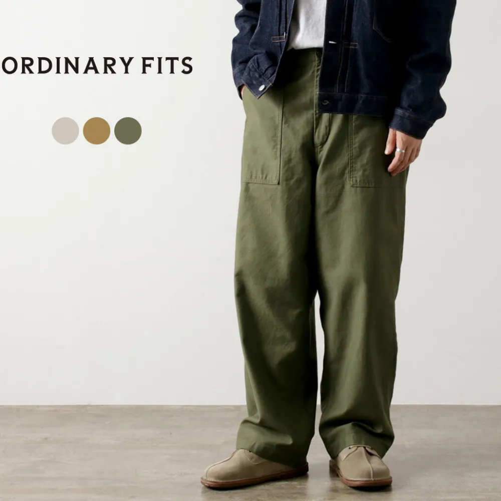 ORDINARY FITS Work Pants & Chinos^/ James Fatigue Back Satin