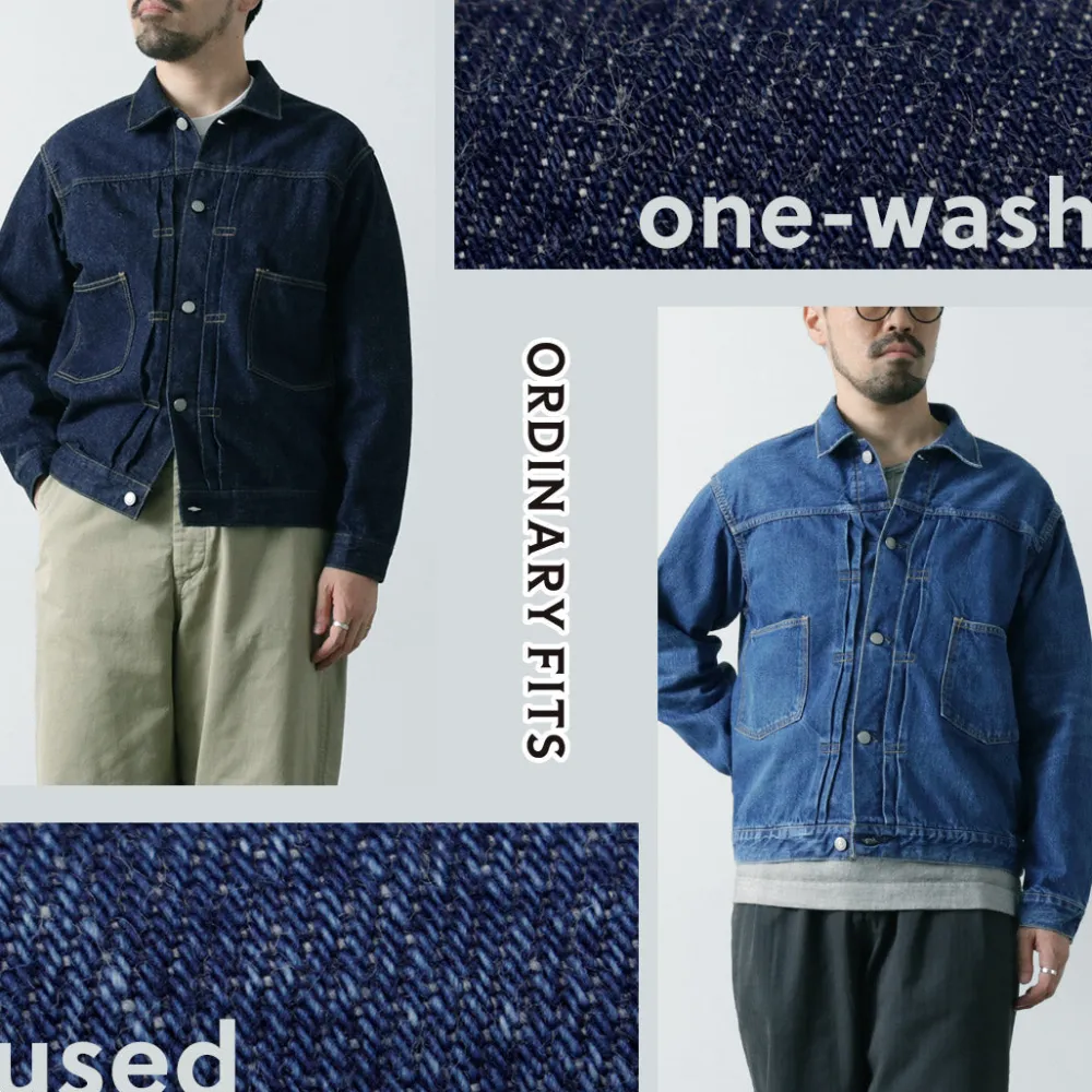 ORDINARY FITS Jackets^/ 2nd type jacket used finish denim