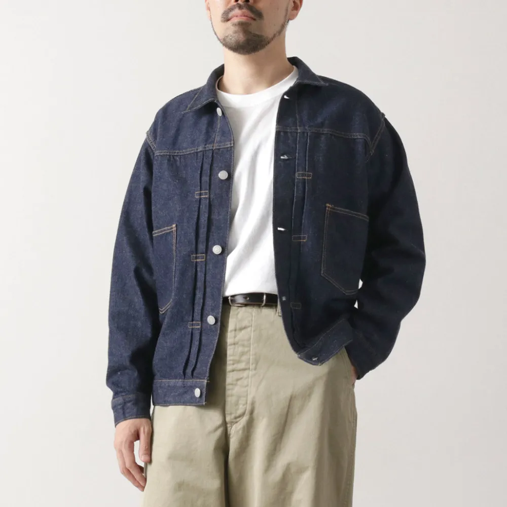 ORDINARY FITS Jackets^/ 2nd Type Denim Jacket One-washed indigo