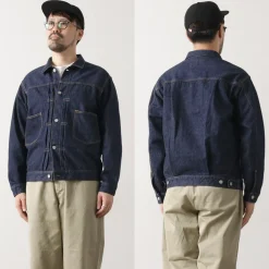 ORDINARY FITS Jackets^/ 2nd Type Denim Jacket One-washed indigo