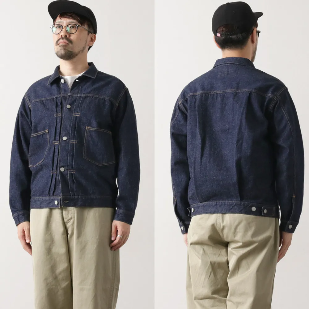 ORDINARY FITS Jackets^/ 2nd Type Denim Jacket One-washed indigo