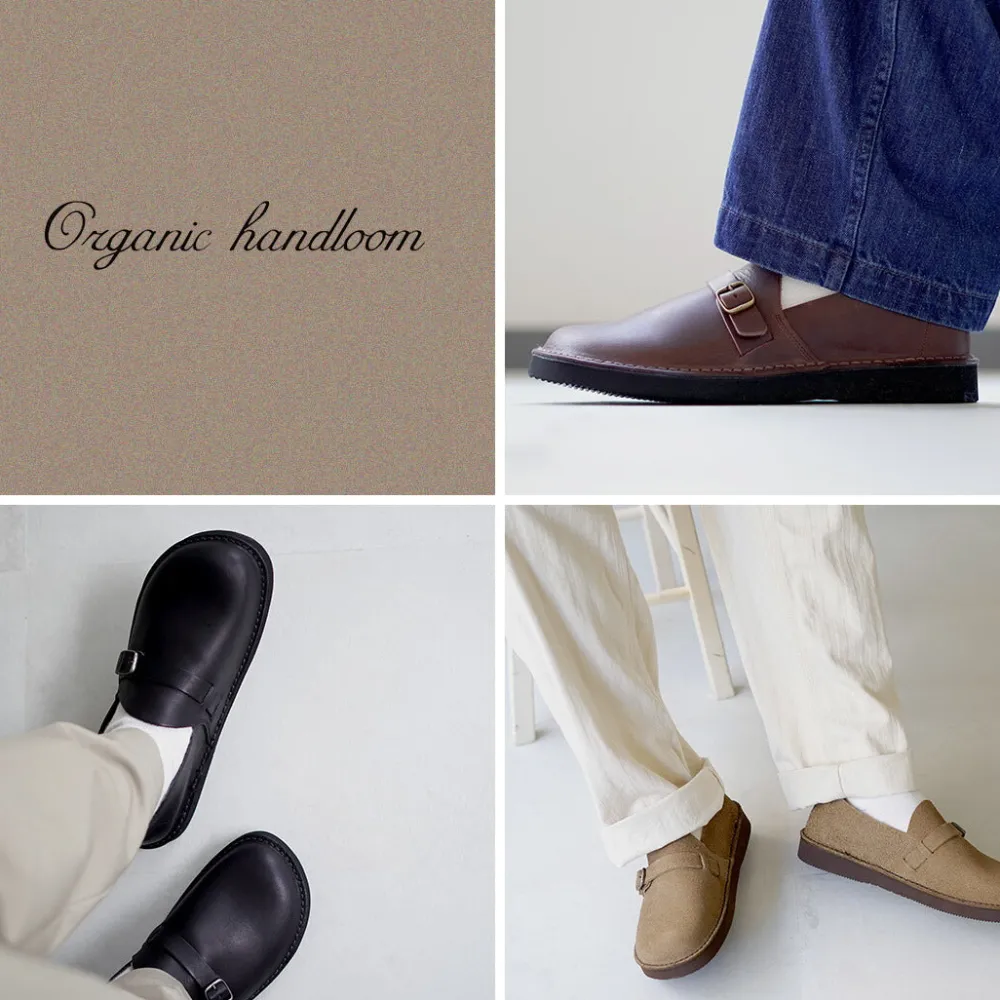 ORGANIC HANDLOOM Leather Shoes & Boots^/ BENGAL