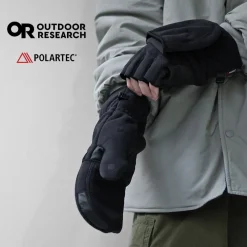 OUTDOOR RESEARCH Gloves^/ Gripper Convertible Mitten black