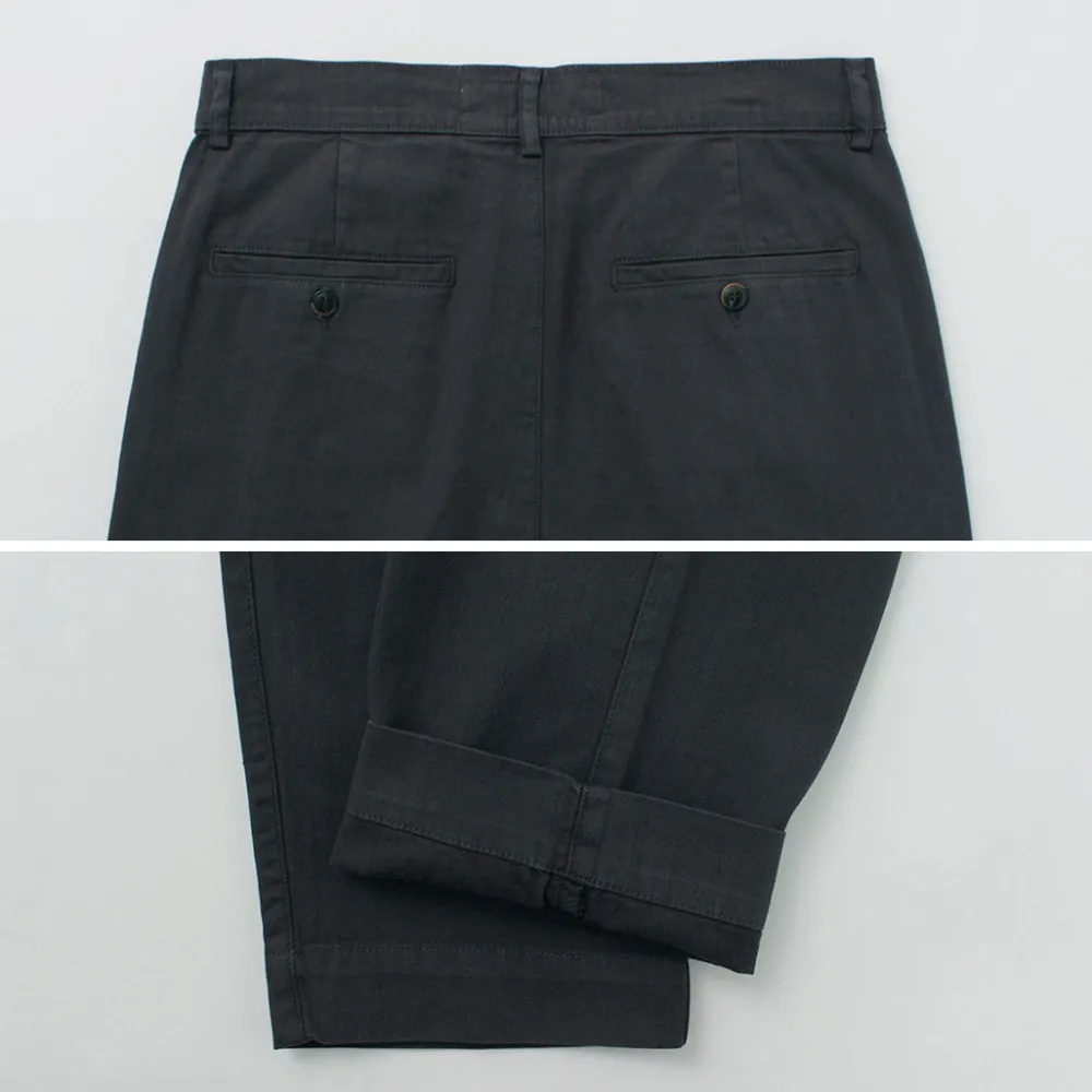 PARAGES Work Pants & Chinos^/ Double Pleated Pants Cotton