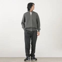 PARAGES Trousers^/ Double Pleats Wool Pants