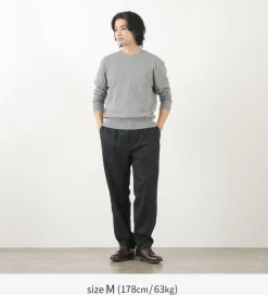 PARAGES Trousers^/ Double Pleats Wool Pants