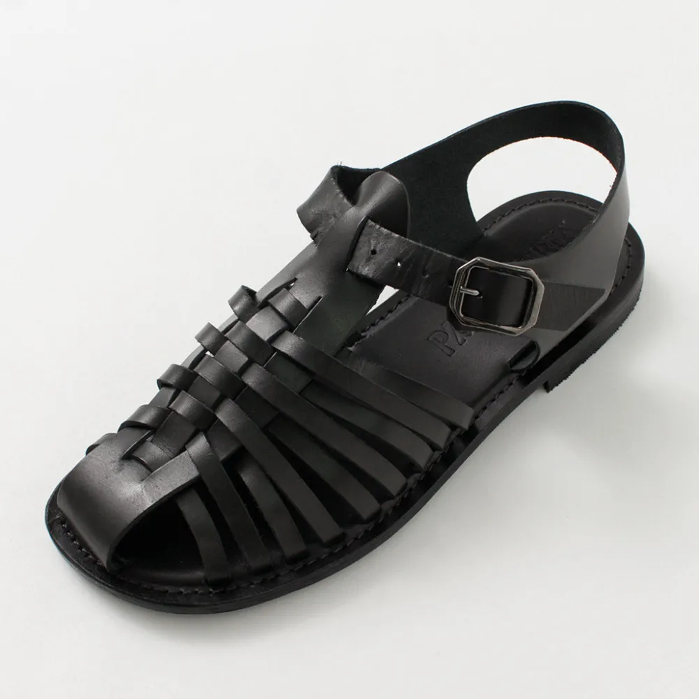 PARE GABIA Sandals^/ ALBIZ Gurkha Sandals black