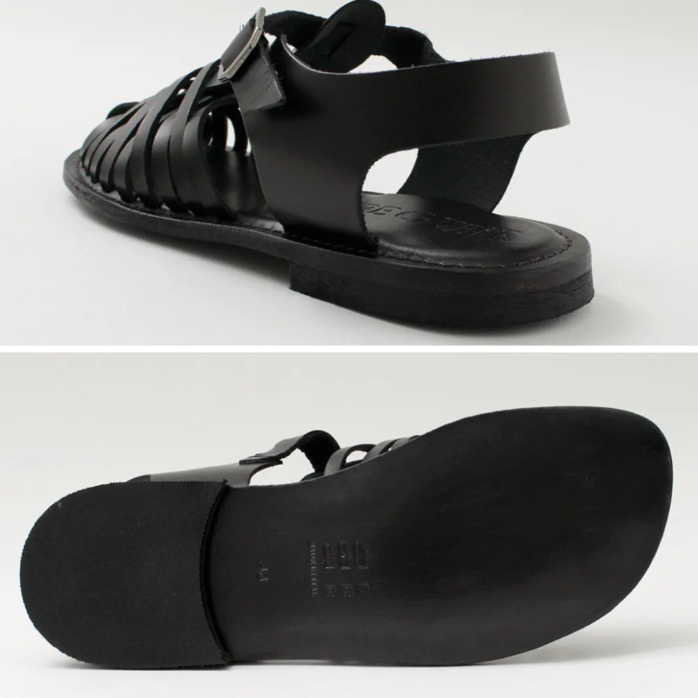 PARE GABIA Sandals^/ ALBIZ Gurkha Sandals black