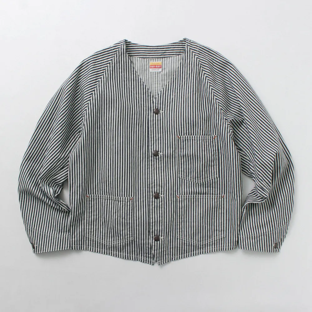 PAYDAY Jackets^/ 50s Model Hickory Engineer Jacket navy
