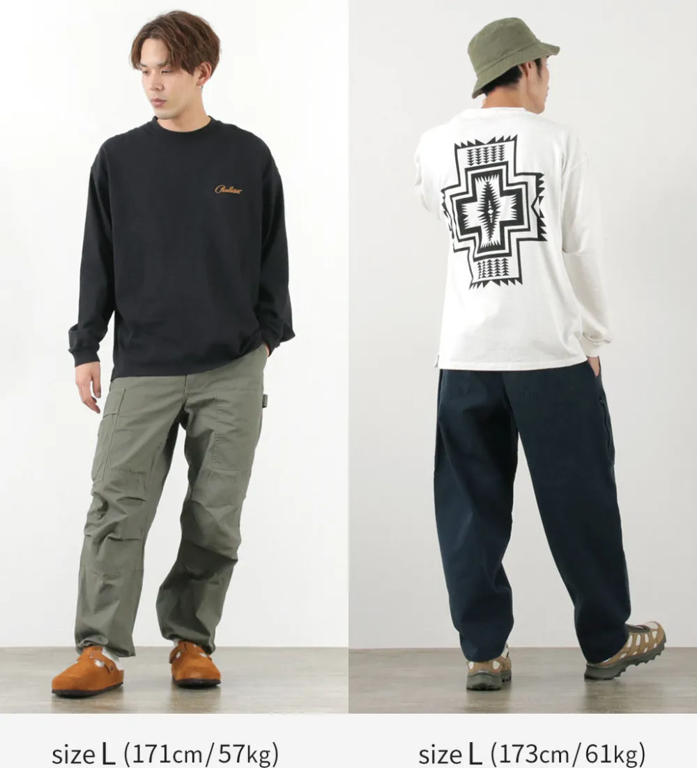 PENDLETON T-Shirts^/ Back Print Long Sleeve T-Shirt