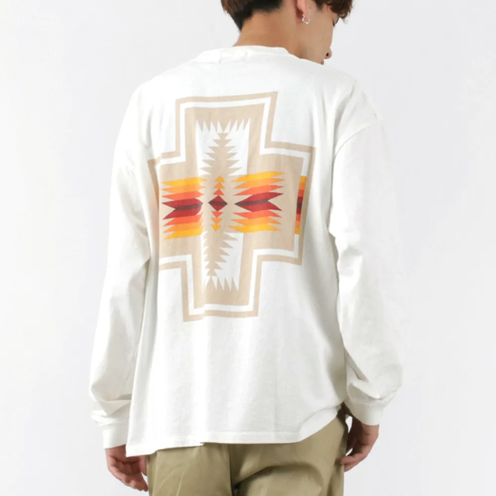 PENDLETON T-Shirts^/ Back Print Long Sleeve T-Shirt