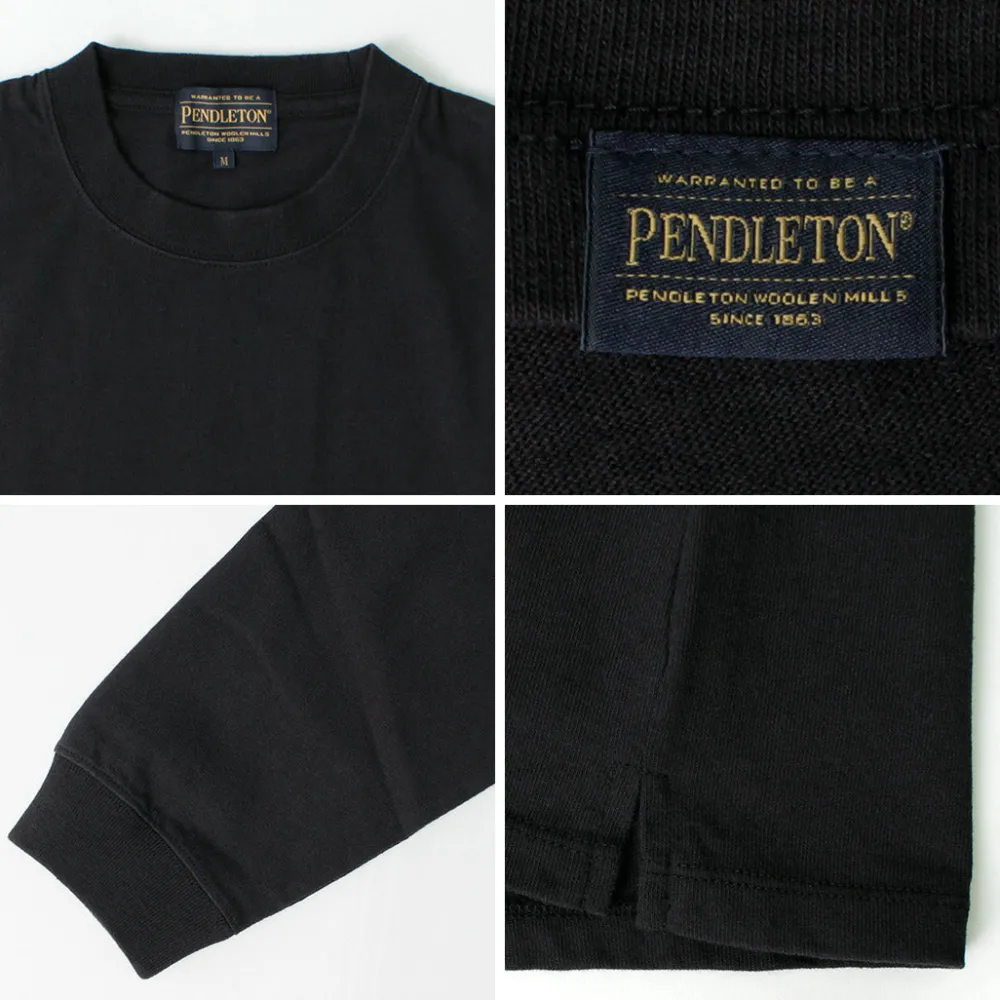 PENDLETON T-Shirts^/ Back Print Long Sleeve T-Shirt