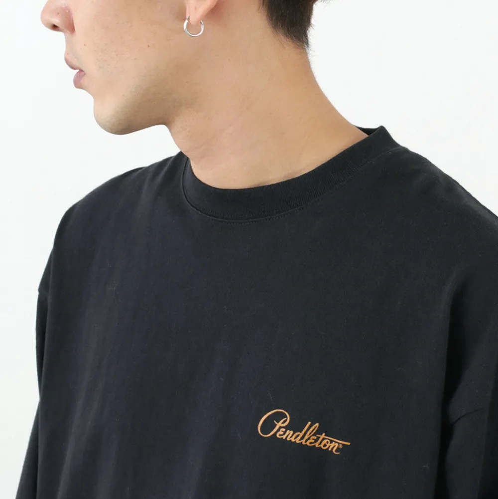 PENDLETON T-Shirts^/ Back Print Long Sleeve T-Shirt