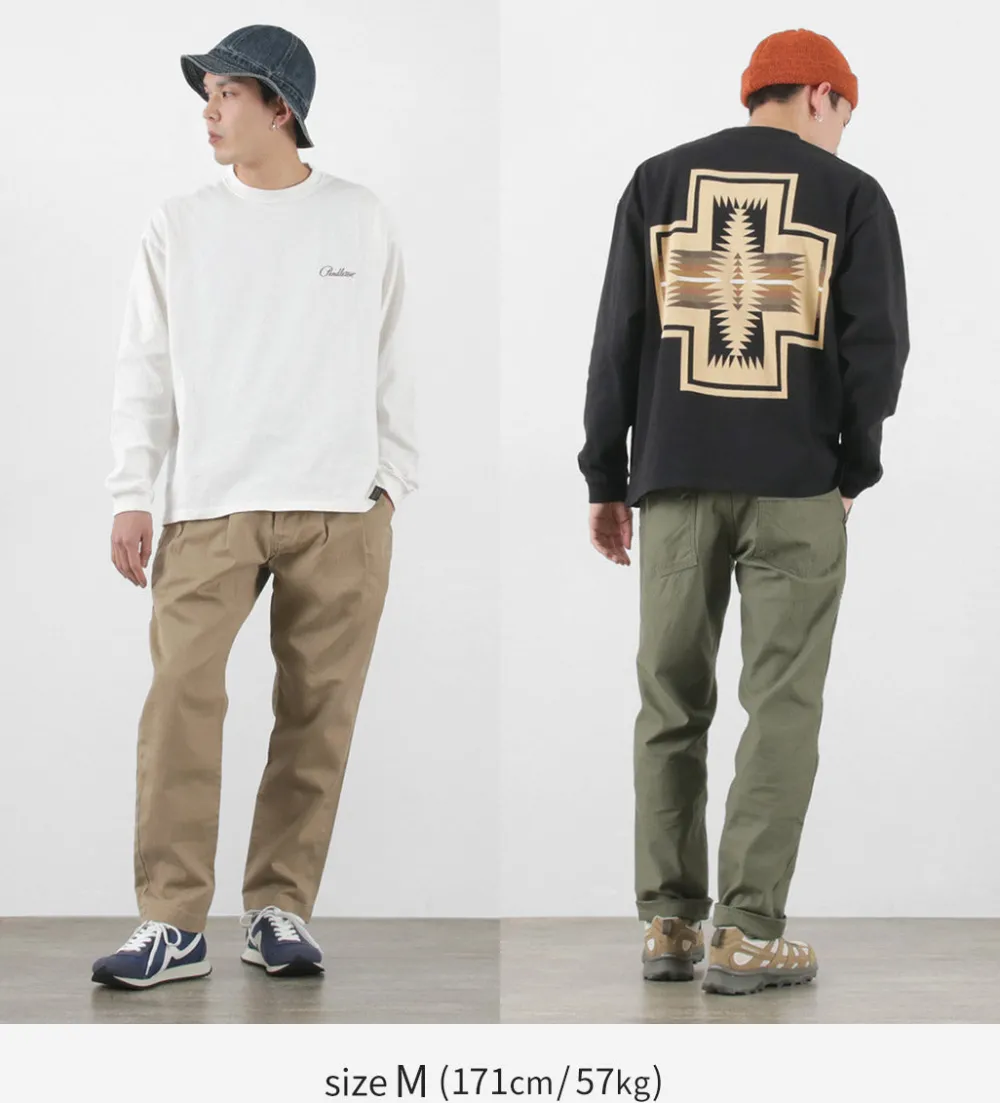 PENDLETON T-Shirts^/ Back Print Long Sleeve T-Shirt
