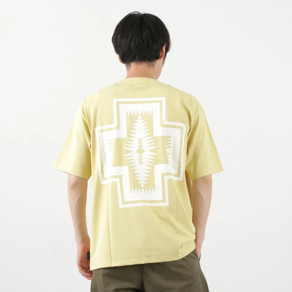 PENDLETON T-Shirts^/ Back Print Pocket T-Shirt