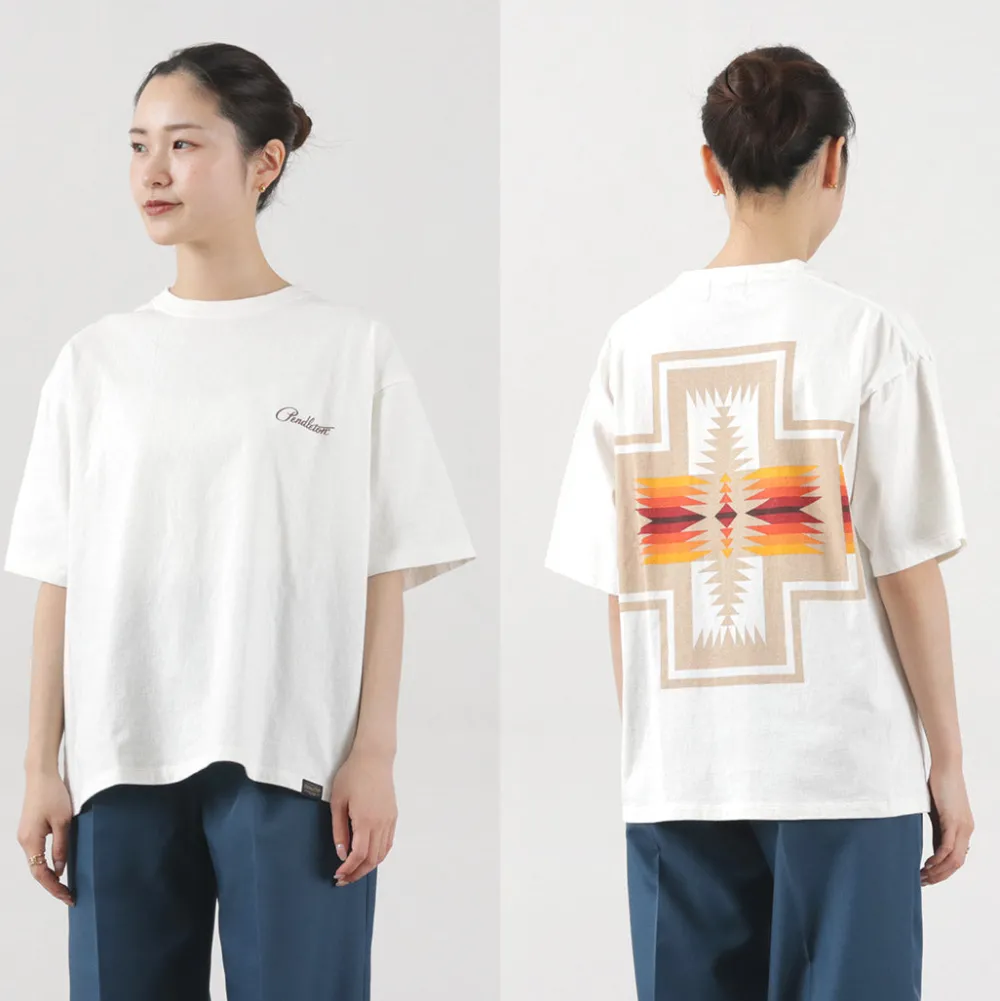 PENDLETON T-Shirts^/ Back Print T-Shirt