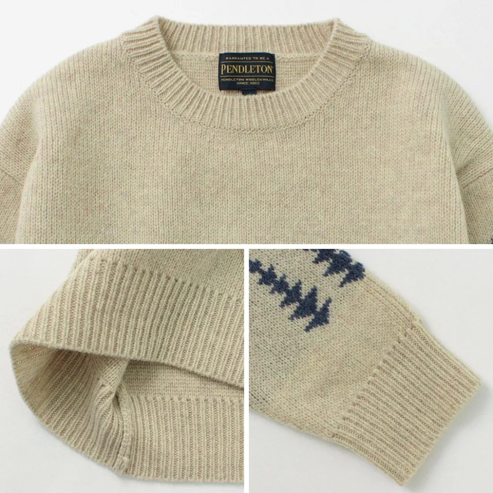 PENDLETON Knits^/ Crew neck pullover