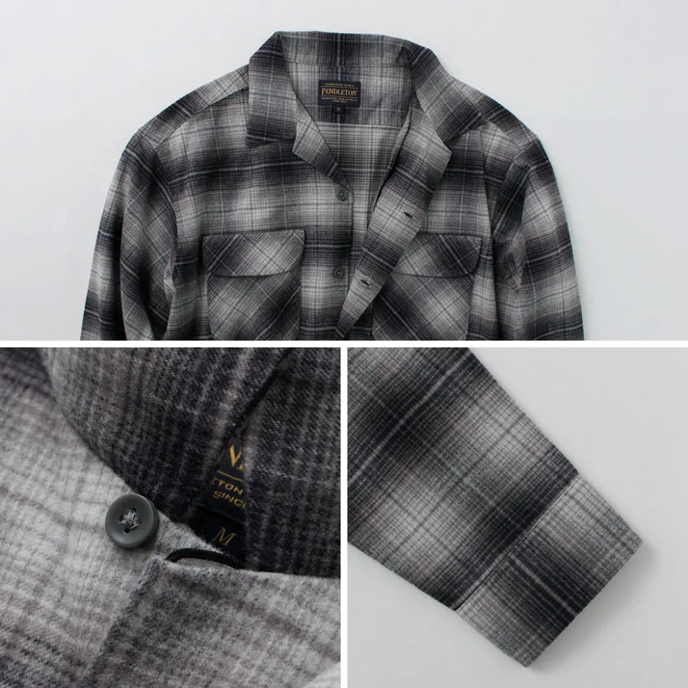 PENDLETON Shirts^/ Open Collar Shirt