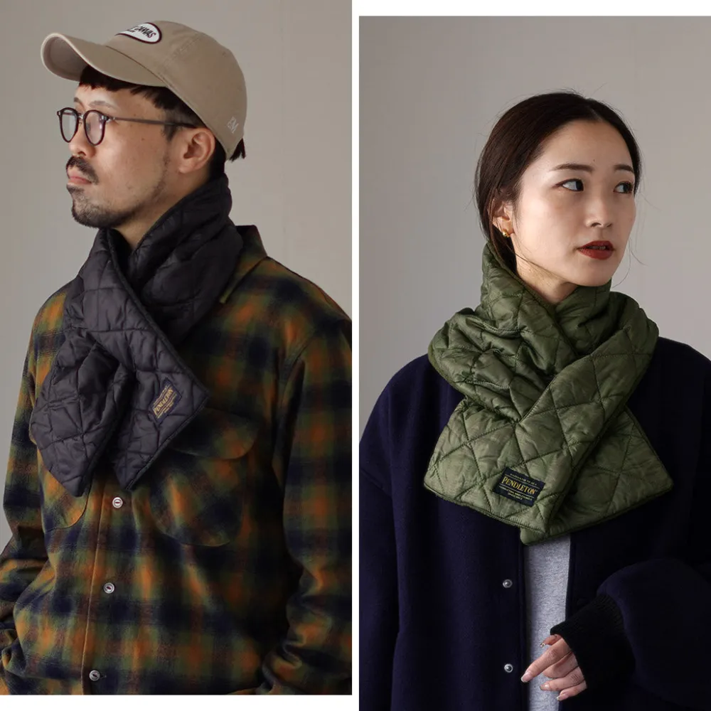 PENDLETON Scarfs^/ Quilted Scarf Thinsulate