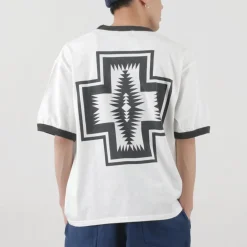 PENDLETON T-Shirts^/ S/S Ringer T-Shirt Harding