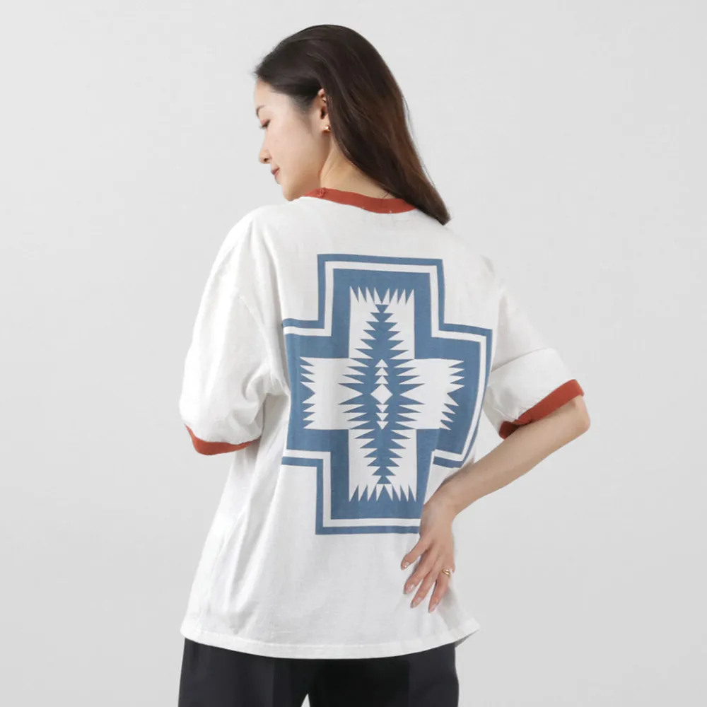 PENDLETON T-Shirts^/ S/S Ringer T-Shirt Harding