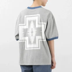 PENDLETON T-Shirts^/ S/S Ringer T-Shirt Harding