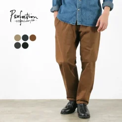PERFECTION Trousers^/ Peach Touch Tapered Easy Pants Slacks Trousers