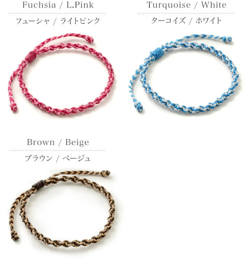 PHADUA Anklets^/ Anklet Wax Cord 2 Tone