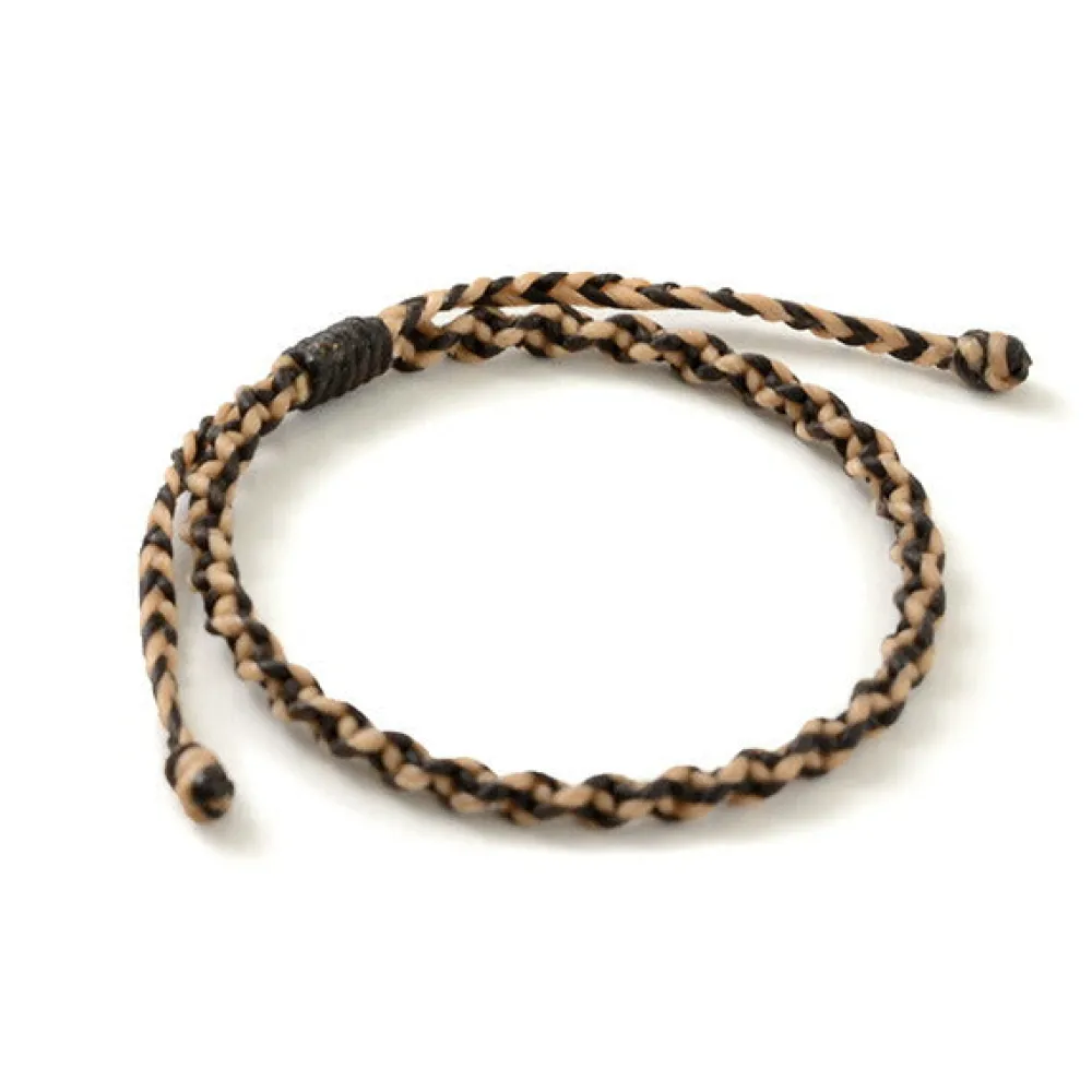 PHADUA Anklets^/ Bracelet Wax cord 2-tone