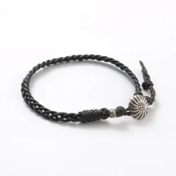 PHADUA Anklets^/ Braided 1.5mm Leather Anklet