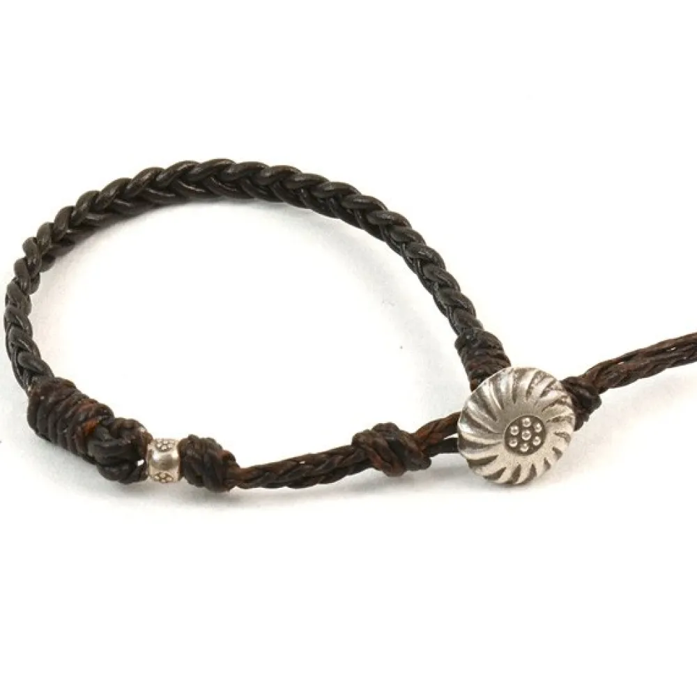 PHADUA Anklets^/ Braydid 1.5mm Leather Single Wrap Bracelet