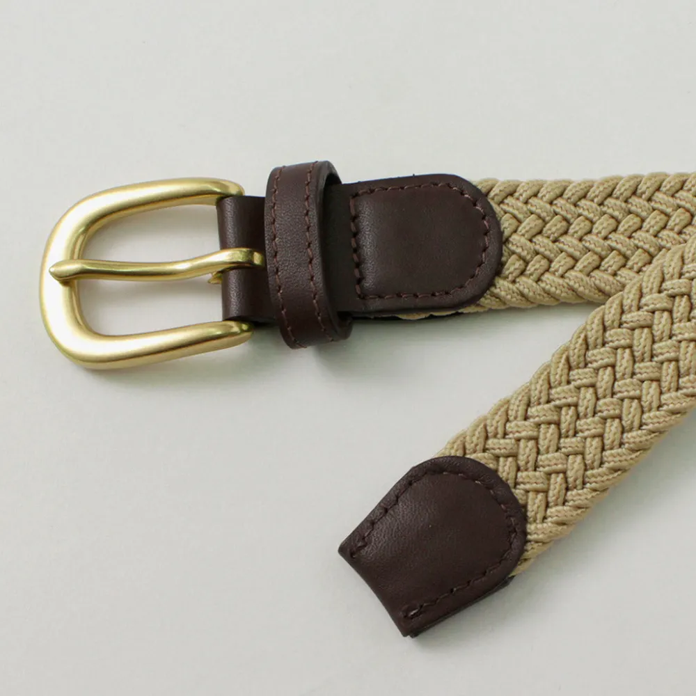 PHADUA Belts^/ Elastic Narrow Mesh Belt