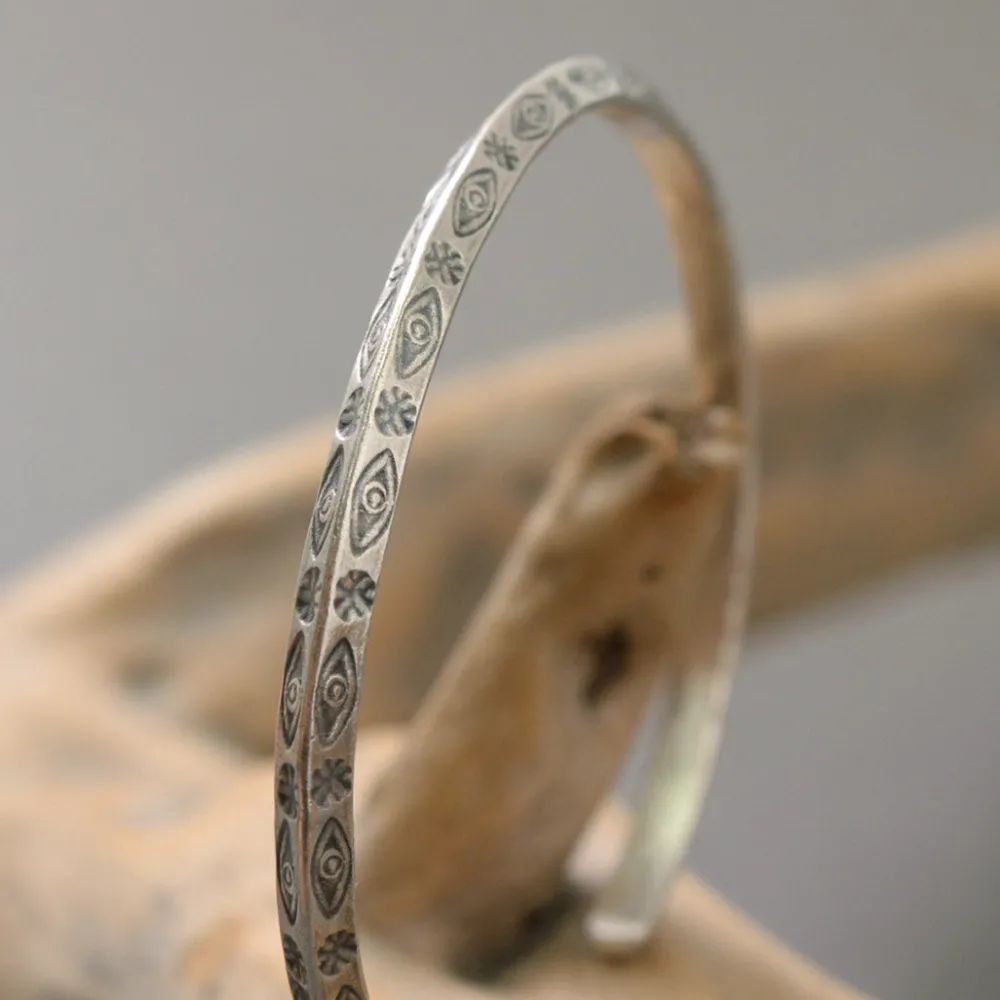 PHADUA Bracelets^/ Karen bangle/7915 silver