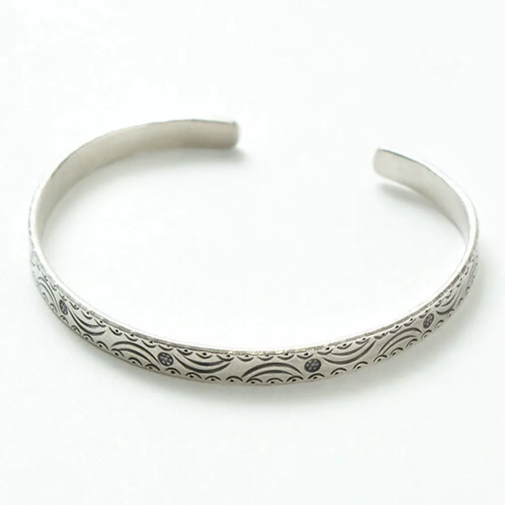 PHADUA Bracelets^/ Karen bangle/7919 silver